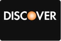 A black background with the word discover written in white.