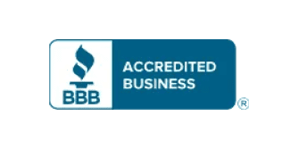 A bbb accredited business seal.